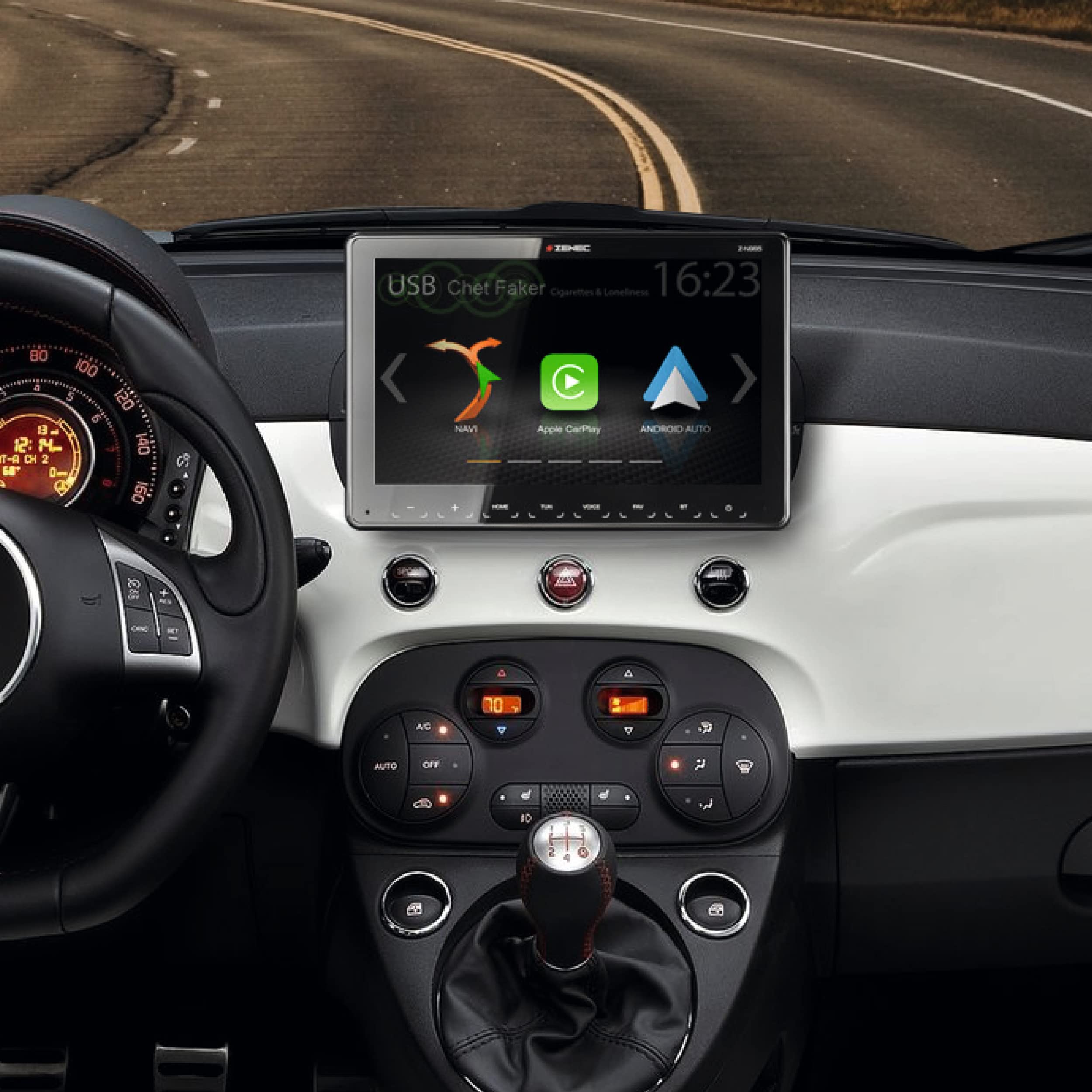 Zenec Z-N965 | 9 Zoll - 1-DIN Radio Dab+ INFOTAINER Bluetooth Apple CarPlay AndroidAuto Spotify Autoradio