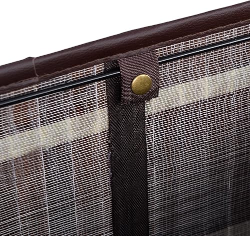 Miniatura 7 de GOFLAME Cesta portátil de bambú para ropa sucia, cesta de almacenamiento de ropa sucia con tapa y forro extraíble, gran contenedor de ropa con asas,