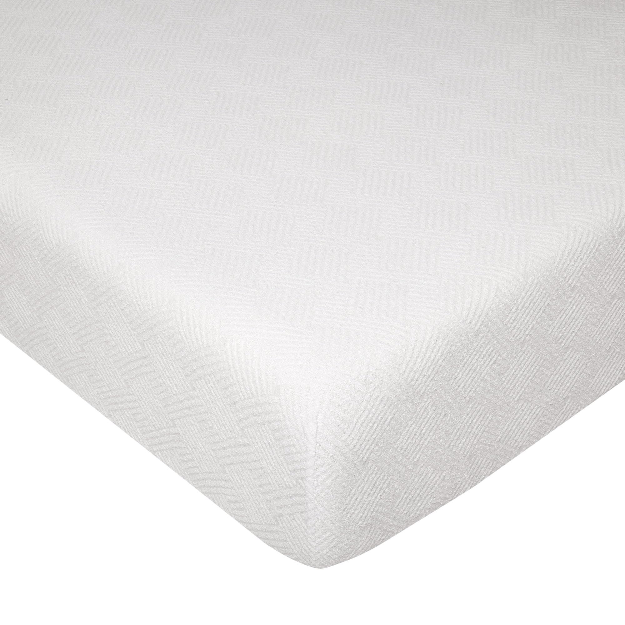 ZUCCHI, COPRIMATERASSO IN SPUGNA MATRIMONIALE, BIANCO, TECNICI 175 cm x 200 cm