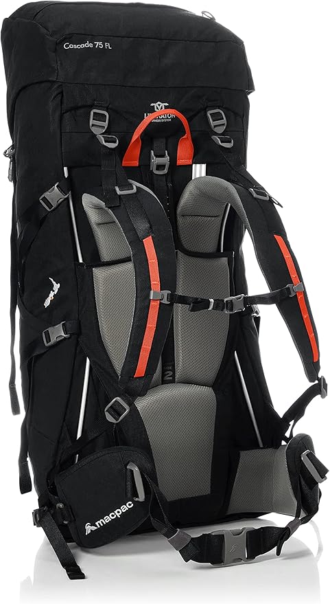 Amazon.com: MacPack Cascade 75 MM61855 S1 Backpack/Bag, Black 