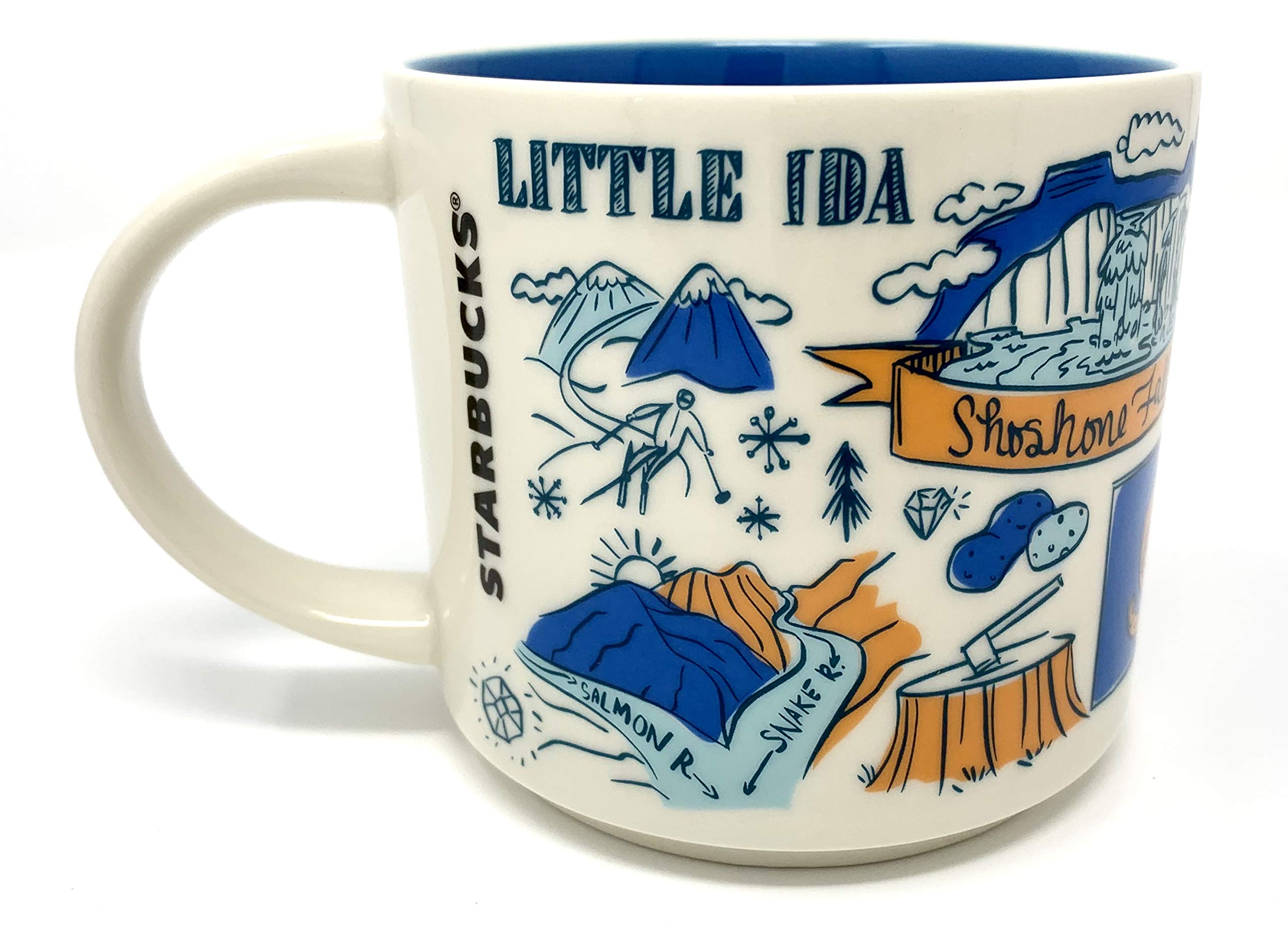 Amazon.com | Starbucks Been There Series - Idaho Mug, 14 Fl Oz: Coffee Cups  & Mugs