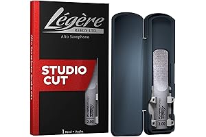 Légère Alto Saxophone Reed, Premium Synthetic Woodwind Reed, Strength 2.00