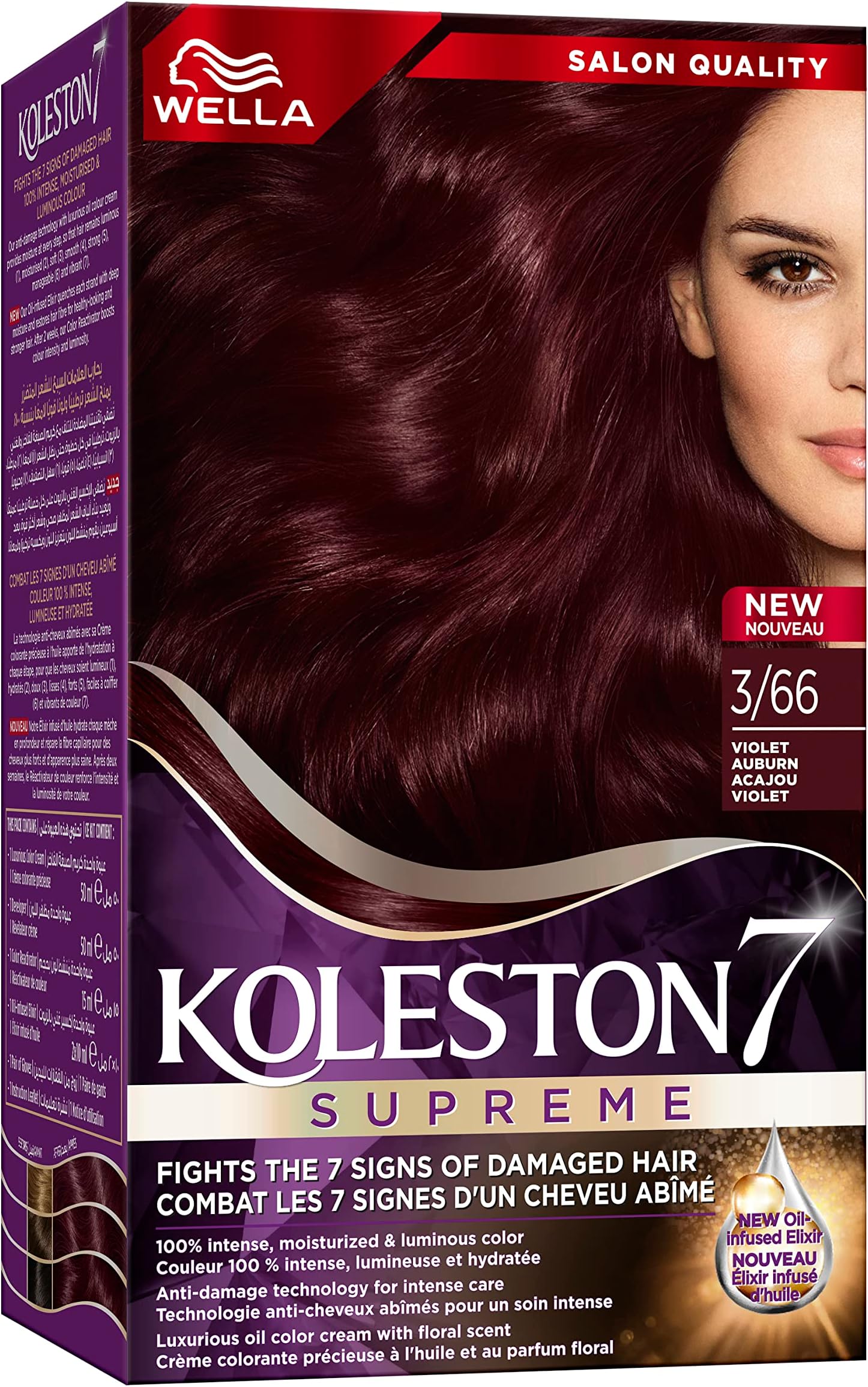 KOLESTON SUPREME KIT 3/66 VIOLET AUBURN