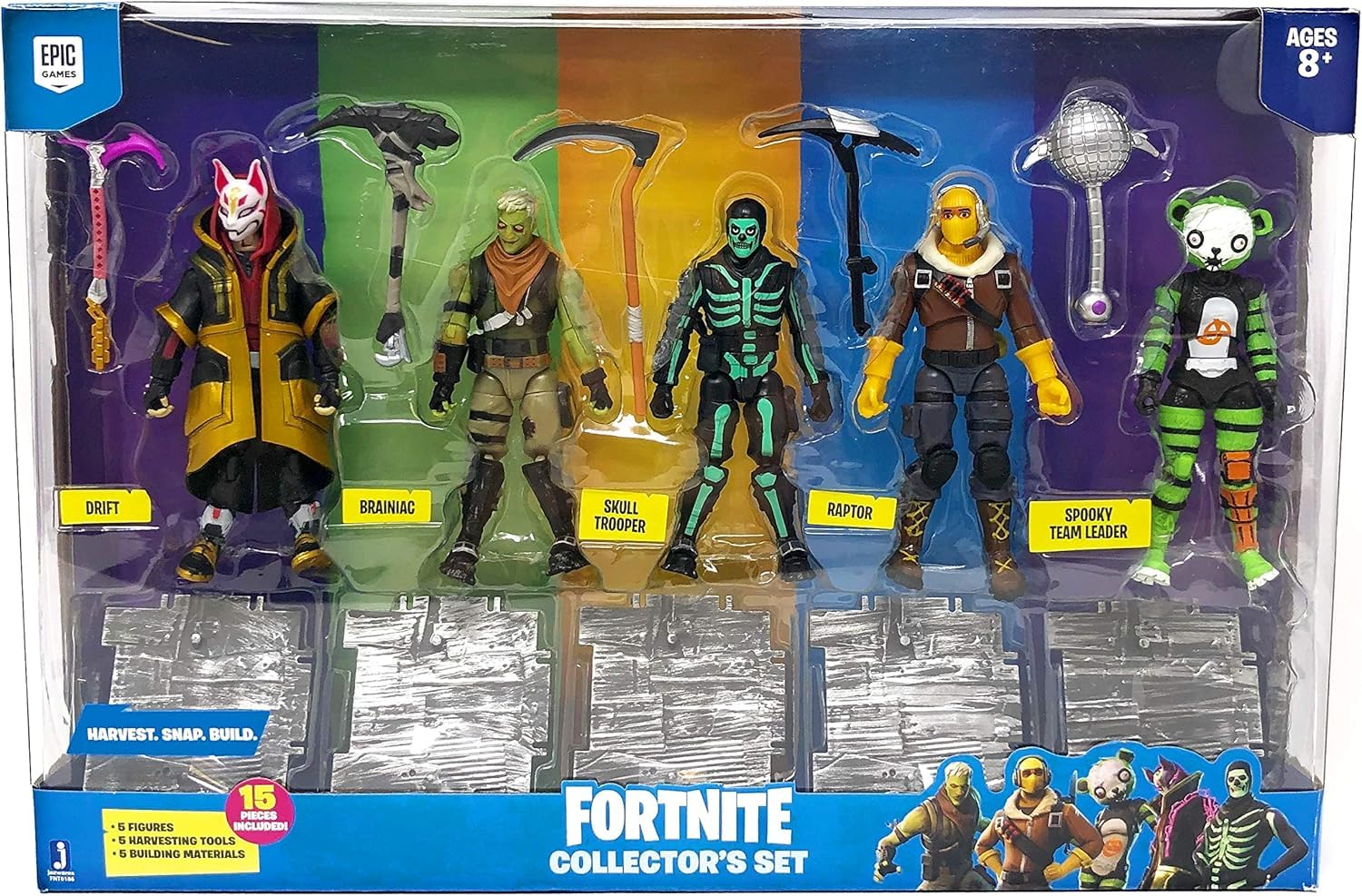 Amazon | Fortnite アクションフィギュア 15ピース コレクターセット