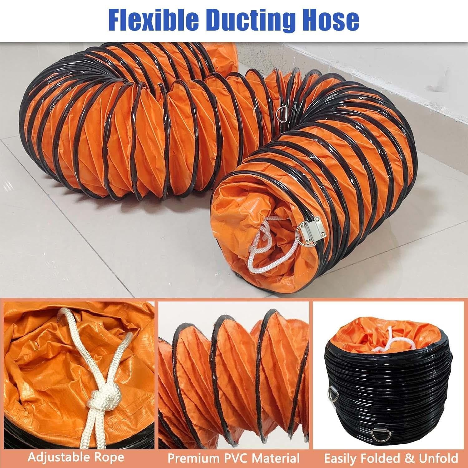 Manguera Flexible De PVC Manguera De Conducto HVAC Para Ventilador