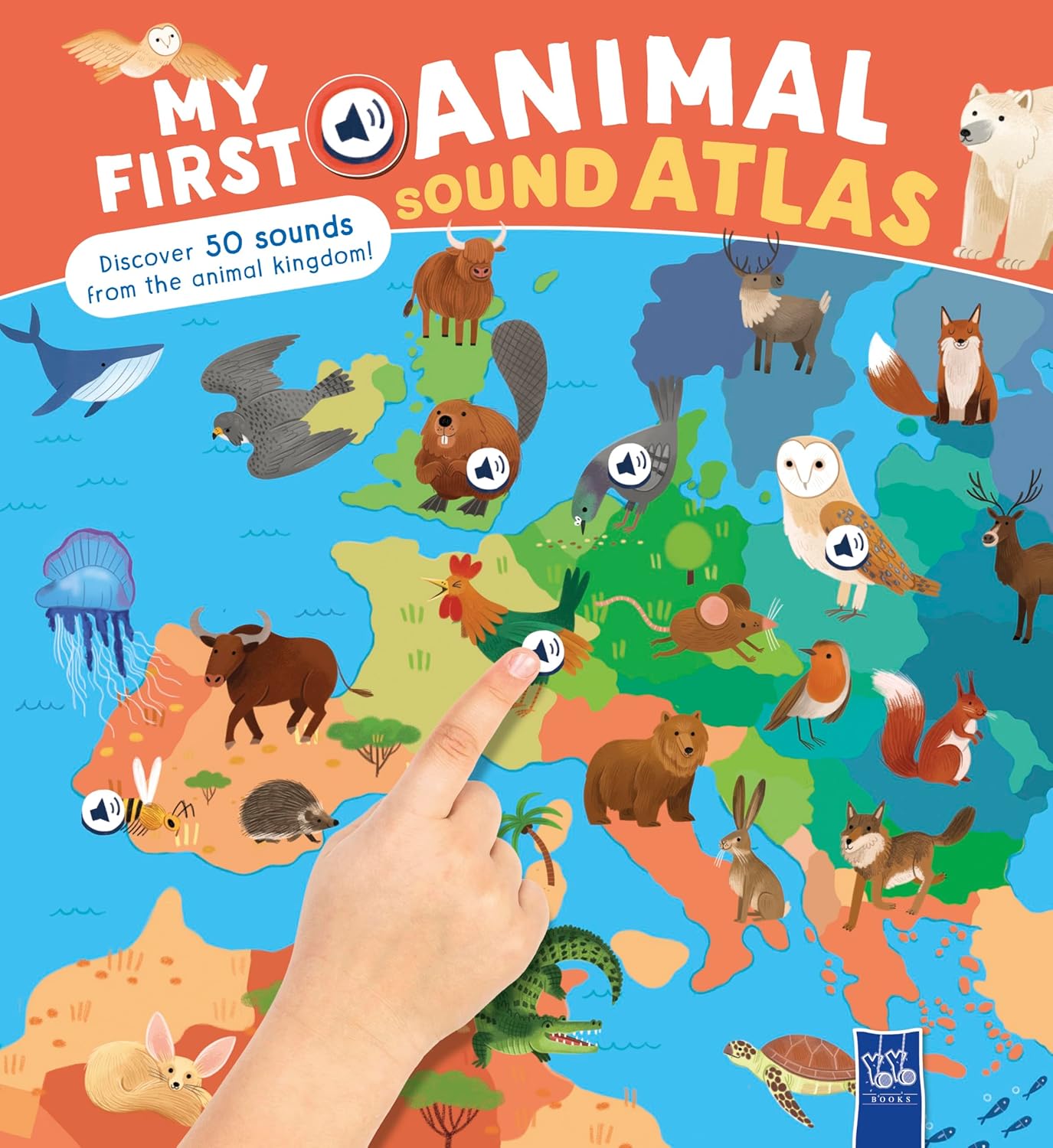  My First Animal Sound Atlas | Yoyo Kollektif | Yoyo Books | 9789465051208 | 