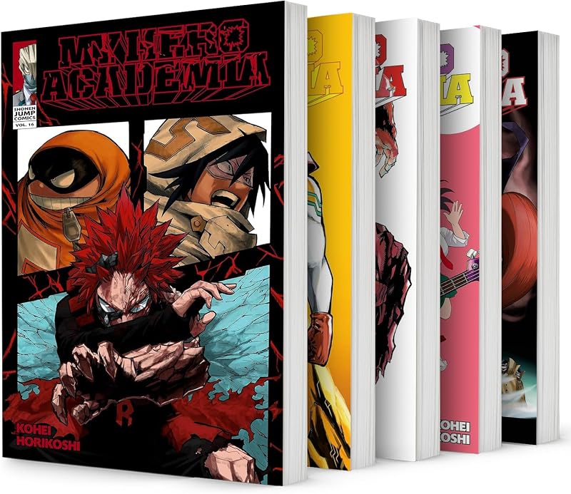 Colección My Hero Academia Manga Volúmenes 16-20 - Conjunto de 5 libros
