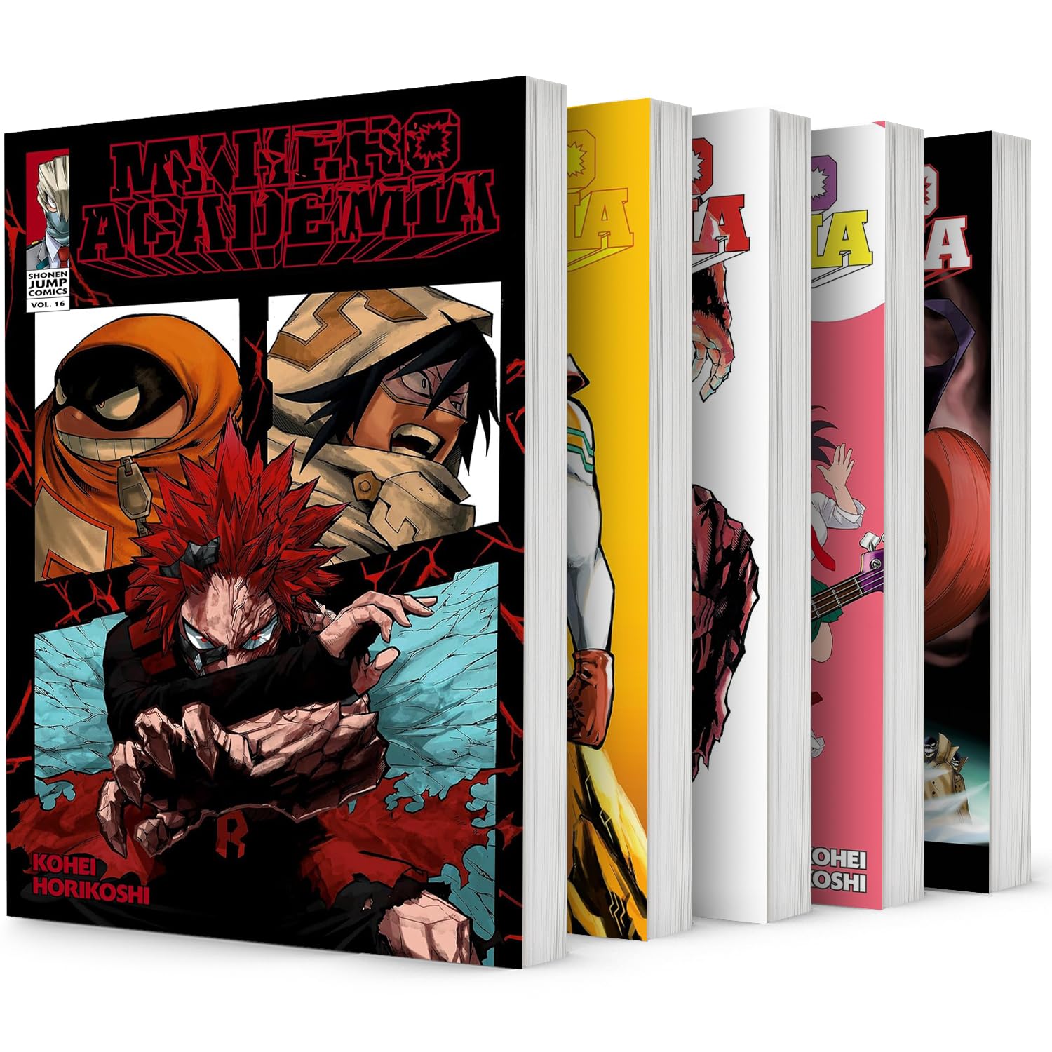 My Hero Academia Manga Volumes 16-20 Collection – 5 Book Set      Paperback – January 1, 2019