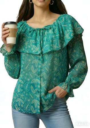 Boho Tops for Women Fall Clothes Long Sleeve - Tunic Top, Trendy Casual Shirt and Dressy Blouse for Holiday