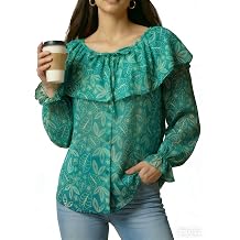 Boho Tops for Women Fall Clothes Long Sleeve - Tunic Top, Trendy Casual Shirt and Dressy Blouse for Holiday