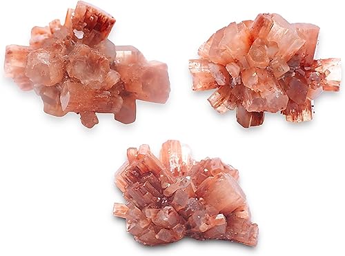 Miniatura 2 de Racimo de cristal de aragonita natural grande de 1.5"-2.5" de Marruecos. Rocas metafísicas de Reiki espiritual de alta energía utilizadas para el