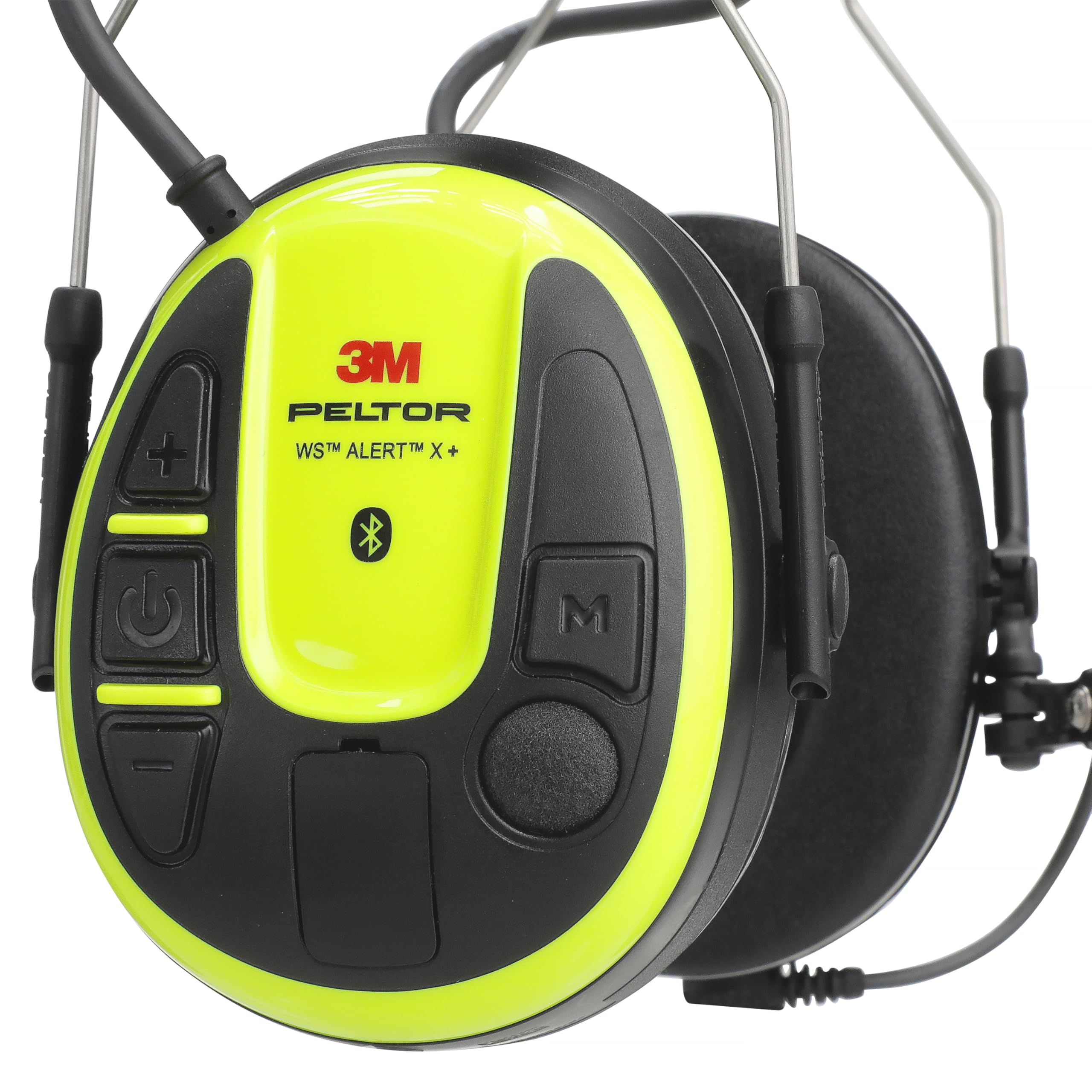 3M PELTOR WS ALERT X+ App, Leichtendes Gelb, Headset, 1 Stück | Kopfband, Bluetooth, MRX21A3WS7, USB-C