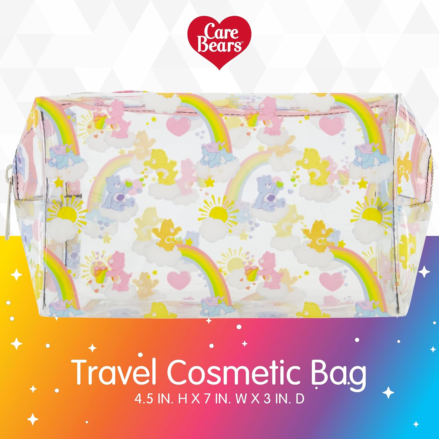Concept One Care Bears Women's Makeup Bag image 2