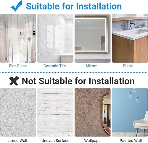 Miniatura 7 de SAYAYO Ganchos autoadhesivos para colgar, ganchos para colgar abrigos de pared, gancho negro mate para toallas para baños, gancho para pegar en el