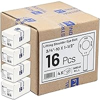 Vista 15 de 2 pernos de ojo de hombro de elevación de 5/8"-11" x 1-1/4