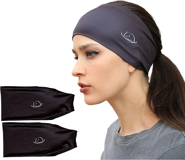 myMareCo Equestrian Headbands Designed to Wick Moisture and Protect Hair Under Helmets, for Horseback Riding, Biking, and Securing Ear Buds
