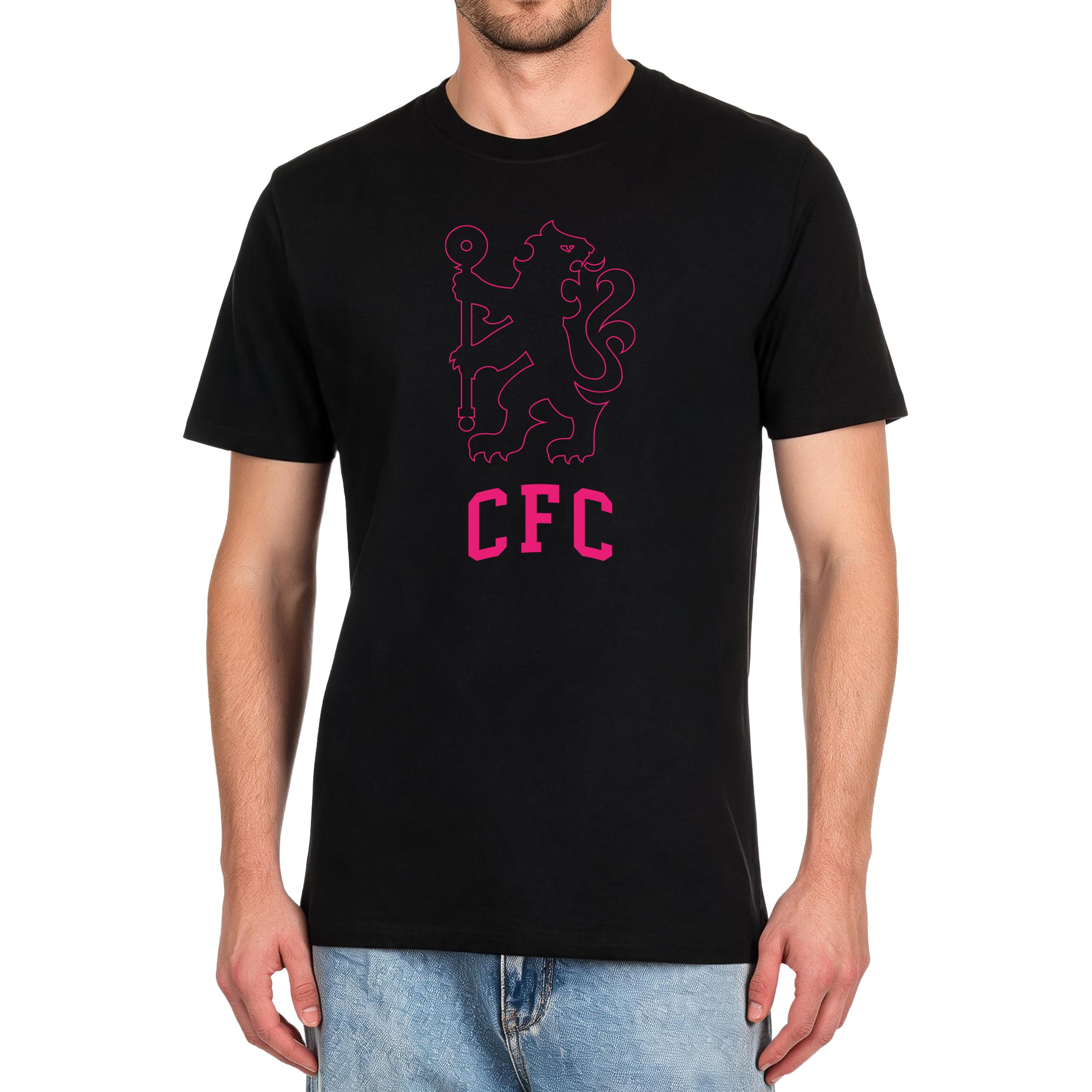 Icon Sports Officially Licensed Chelsea FC Cotton T-Shirt - Unisex Adult