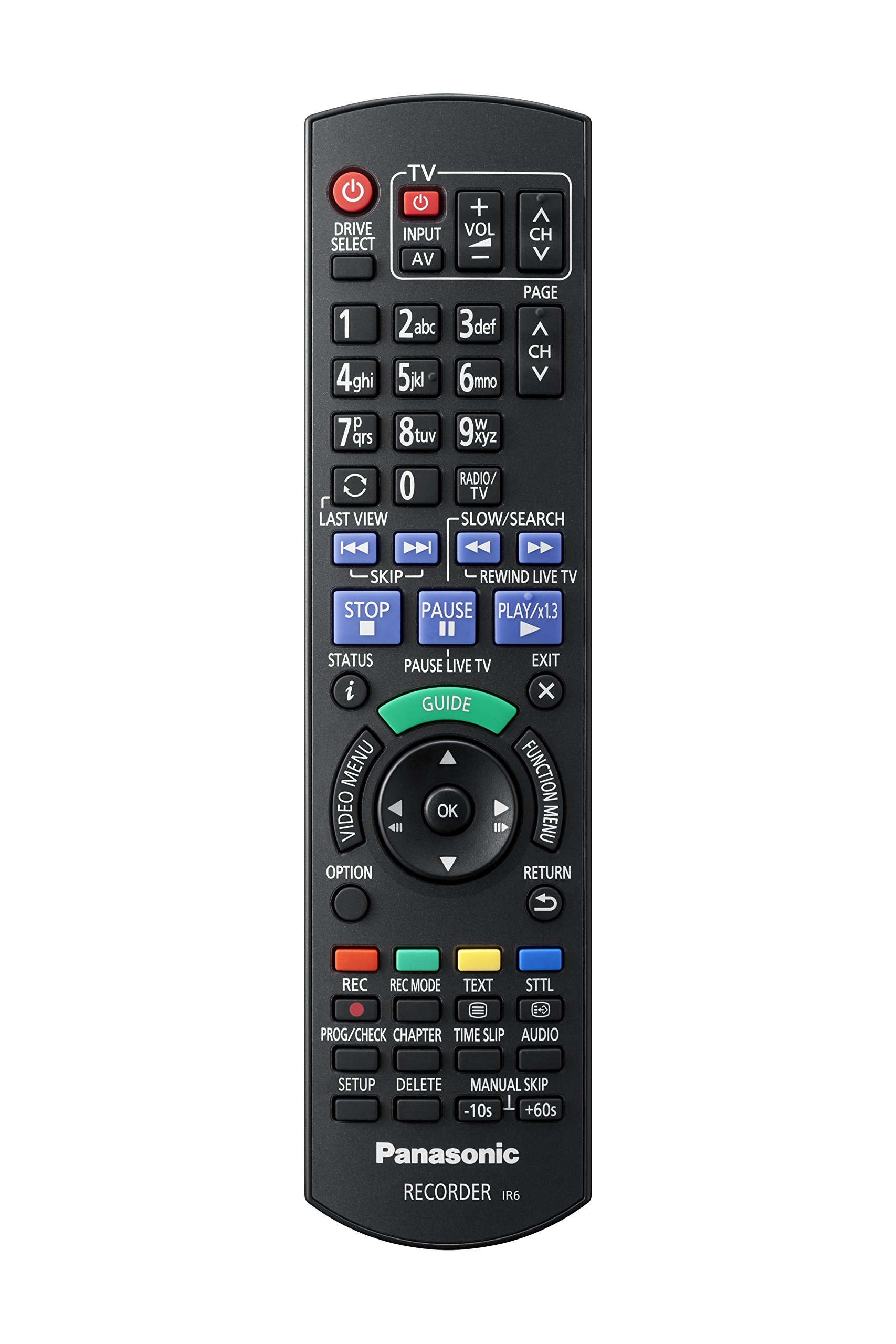 Panasonic DMR-BCT650EG Blu ray Recorder (mit 500 GB Festplatte, für DVB-C, Abspielen und Aufnehmen, CI+ Slot, USB, HDMI, VIERA Link, Timeshift) schwarz