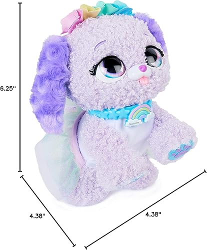 Miniatura 10 de Present Pets, Juguete de Peluche Sorpresa Interactivo de Fairy Puppy con Más de 100 Sonidos y Acciones (El Estilo Puede Variar), Regalos para Niñas,