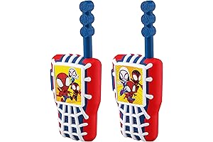 eKids Spiderman Walkie Talkies - The Ultimate Communication Adventure for 3-Year-Old Boys