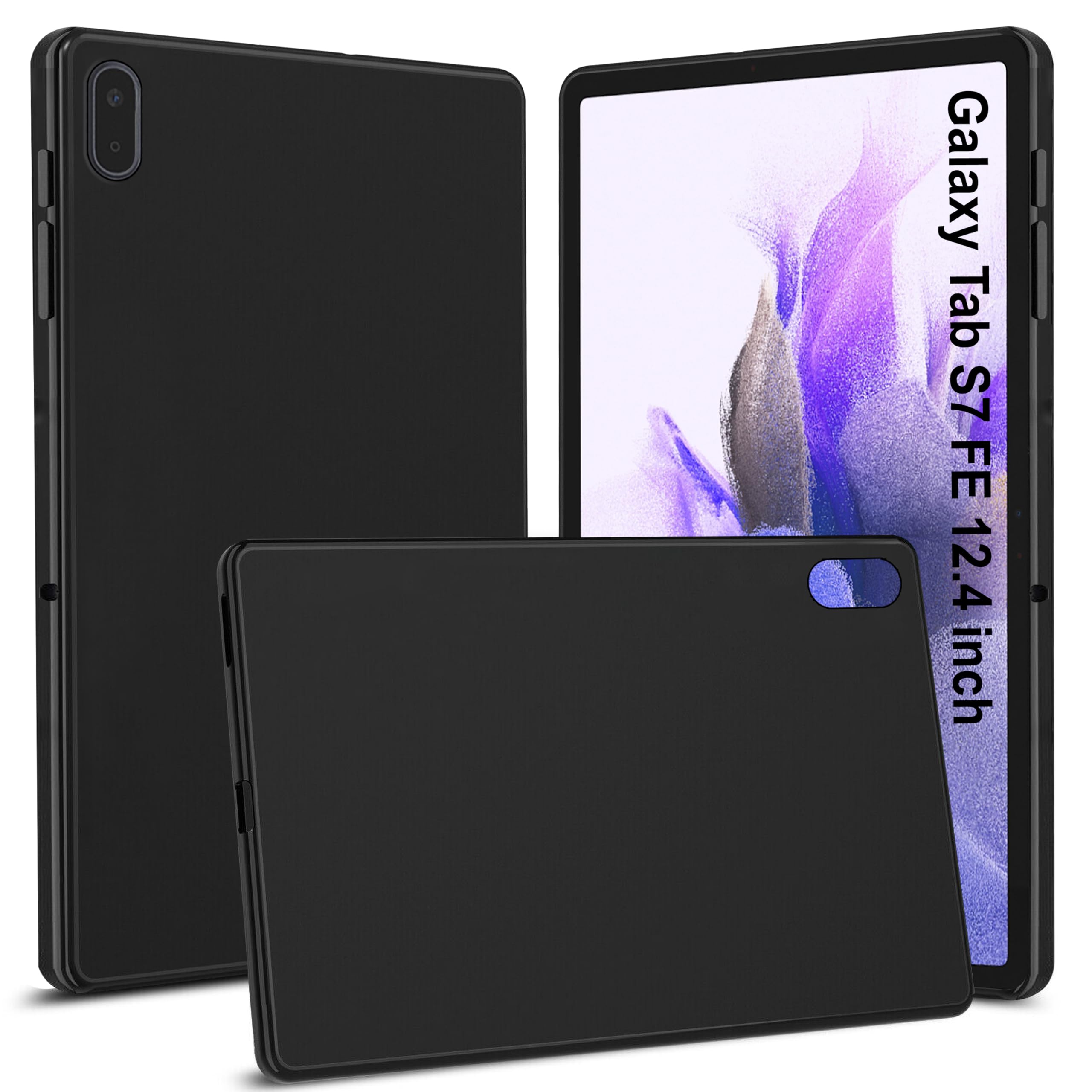 TGK Back Cover Case for Samsung Galaxy Tab S7 FE 12.4 inch Black (B0D3Z3JQSH) Amazon Price History, Amazon Price Tracker