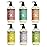 Mrs. MEYER\'S CLEAN DAY Hand Soap Scent Variety Pack Includes 1 of Each, Rosemary + Basil + Geranium + Honeysuckle + Lavender + Lemon Verbena, (Count of 6)