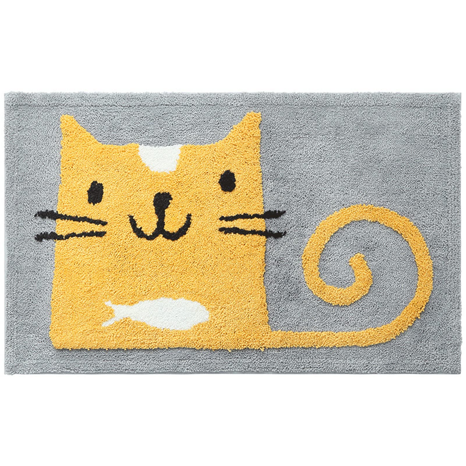QILIXIANG Bathroom Rug Mat, 17"x25", Non-Slip Water Absorbent Bath Rugs