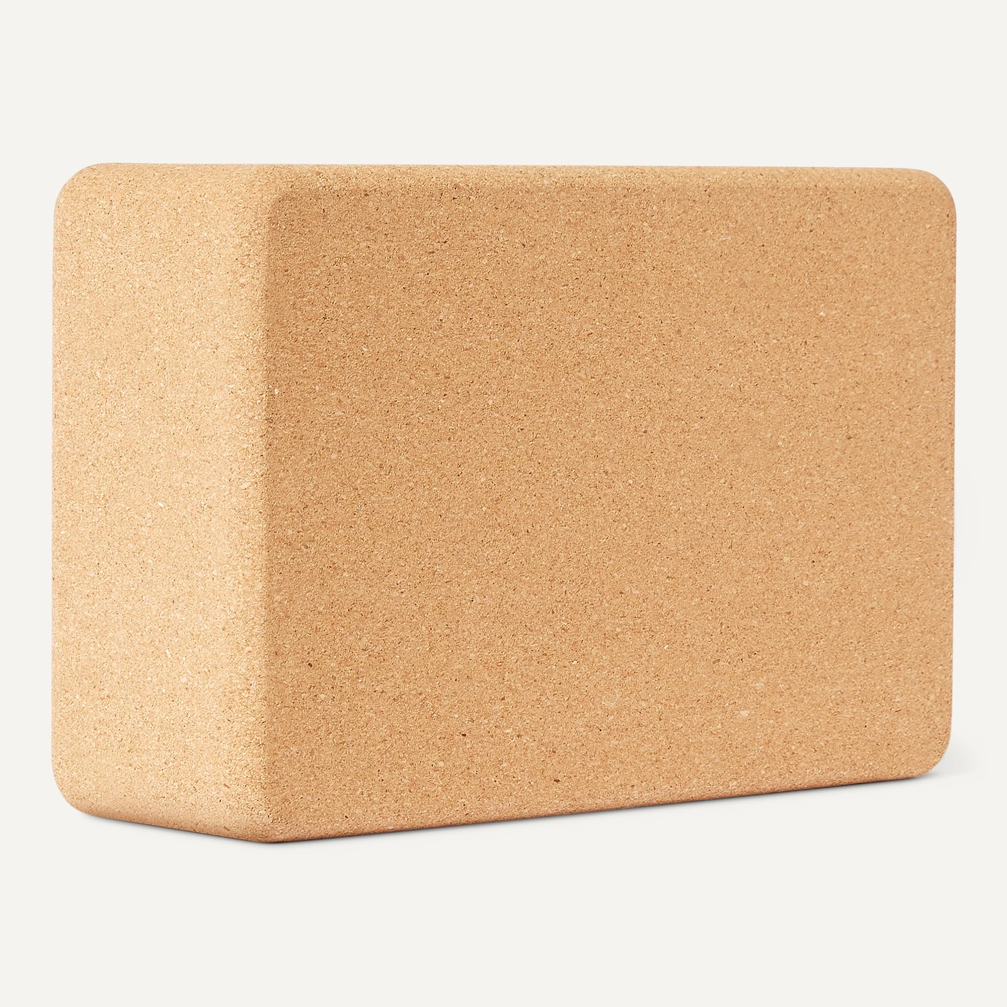 Amazon Basics Naturkork-Yogablock, 23 x 15 x 8 cm, 2er-Set