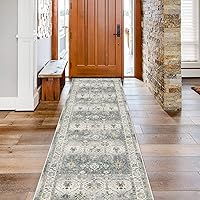 Vista 30 de Alfombra Pasillo Lavable 2x10 - Alfombra de Pasillo Alfombras y Tapetes de Cocina Antideslizante Lavable Impermeable Alfombra Pasillo para Sala