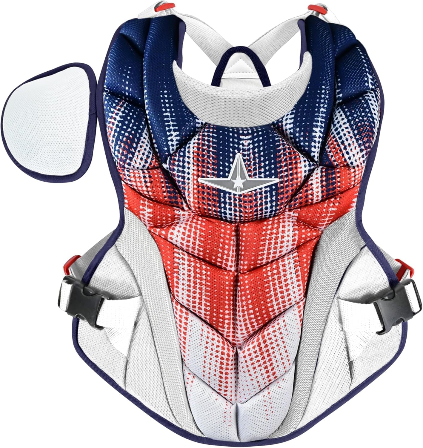 All-Star Empress Fastpitch USA Catcher’s Set Female Softball Gear Kit with Helmet, Chest Protector & Leg Guards Sizes Small and Medium