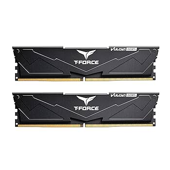 ACCULMATOR DDR5 32GB（16GB×2 ）6000m h z TEAMGROUP T-Force Vulcan DDR5 32GB (2x16GB) 6000MHz (PC5
