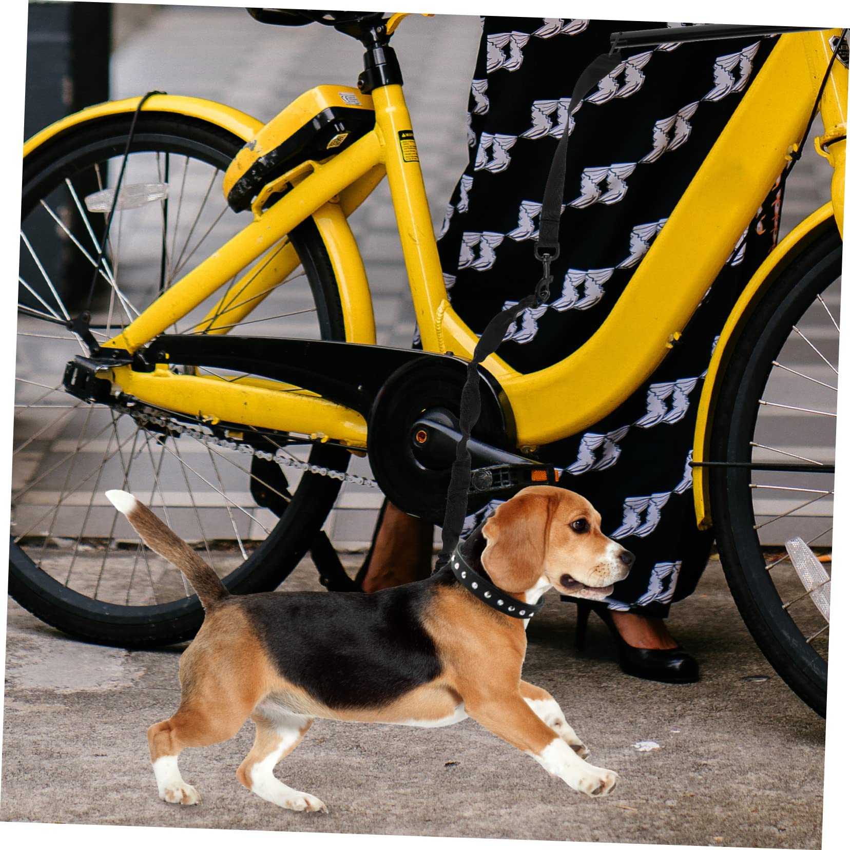 Garneck Guinzaglio Per Cani in Corda Guinzaglio Da Traino Per Animali Domestici Corda Da Trazione Portatile Per Cuccioli e Bici