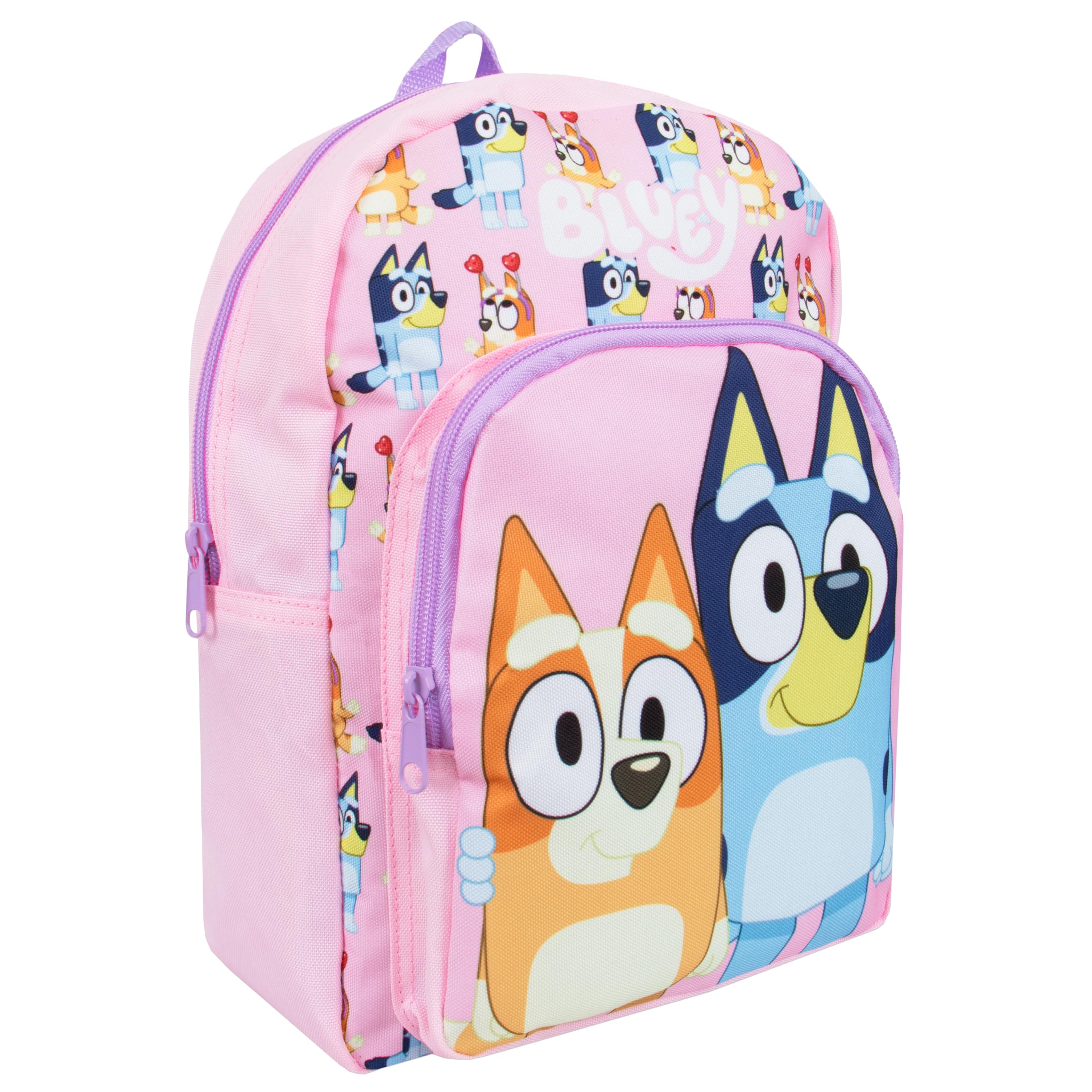 BlueY Zaino Zaino Asilo Bimba Bingo | Zainetto Asilo Bambina | Borsa Scuola Infanzia Bambine | One Size Rosa