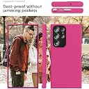 YATWIN Silicone Back Case for Samsung Galaxy S23 Ultra, Soft-Touch Phone Back Cover for Samsung Galaxy S23 Ultra - Magenta gallery image