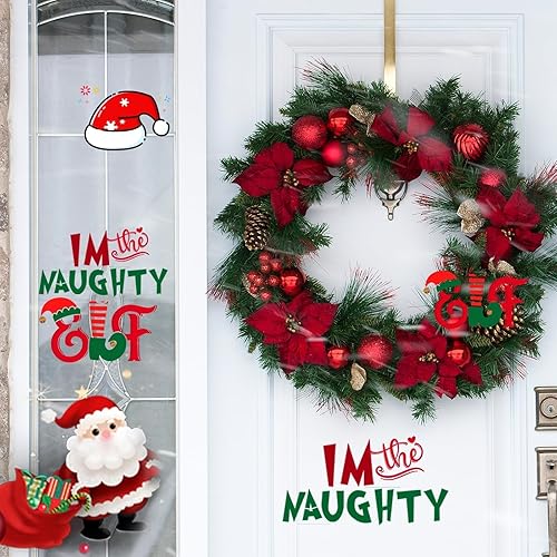 Miniatura 4 de 70 plantillas de letras de Navidad, reutilizables, números de letras de Navidad, plantillas simbólicas, plantillas simbólicas de madera, pared,