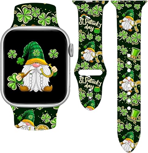 Miniatura 1 de Cyntan Holidays - Correa de reloj compatible con Apple Watch de 1.496 in 1.575 in 1.614 in 1.654 in 1.732 in 1.772 in 1.929 in para mujeres y