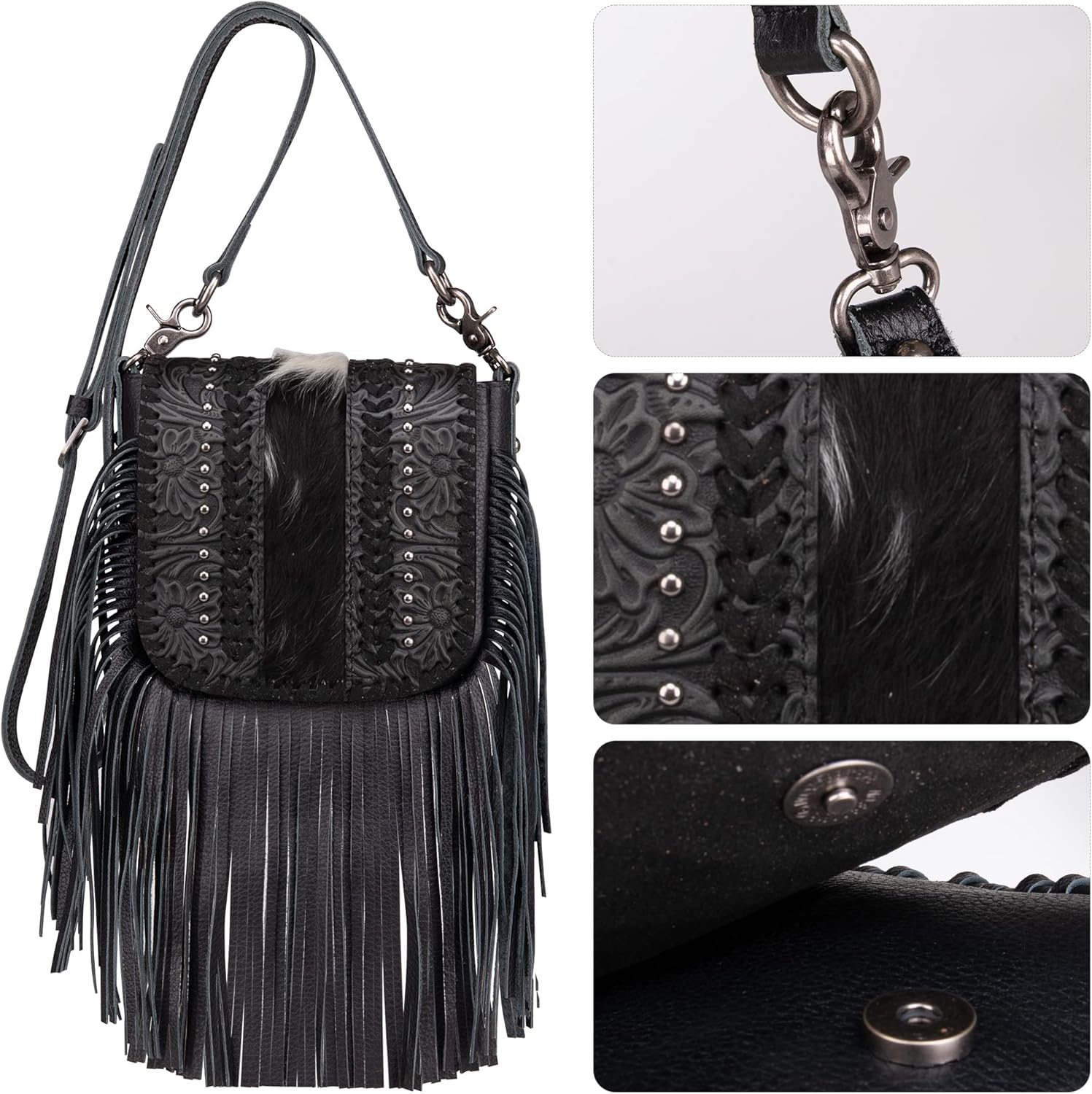 Montana West Fringe Purse Western Purses for Women Crossbody Bag - Image 5