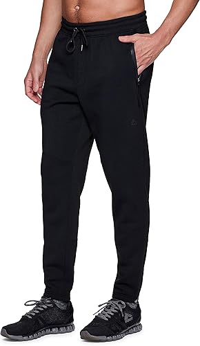 RBX Active - Pantalón deportivo para hombre, con forro polar y bolsillo