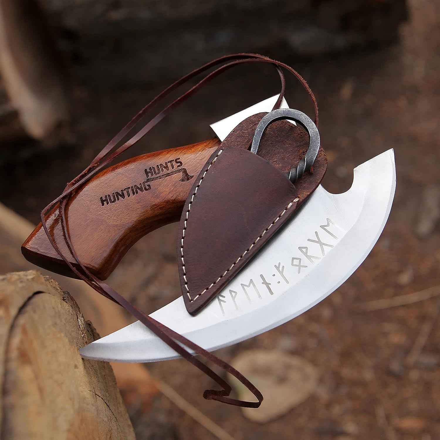 Pizza Axe and Kitchen Knife