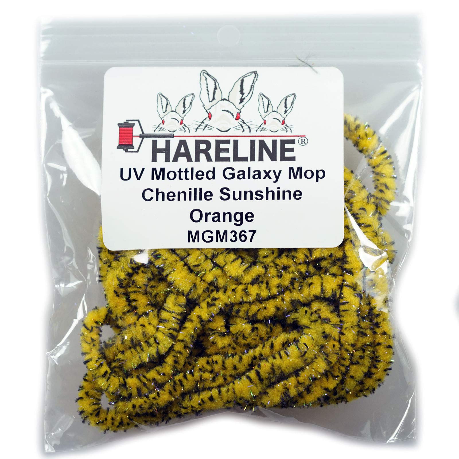 Hareline UV Mottled Galaxy Mop Chenille