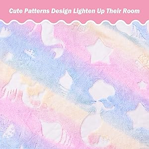 Softan Kids Throw Blanket for Boys and Girls Soft Cozy Flannel, Cute Blanket for Sofa Couch Bed, Christmas Birthday Gift for Kids ToddlerJellyfish 30x40 Inch