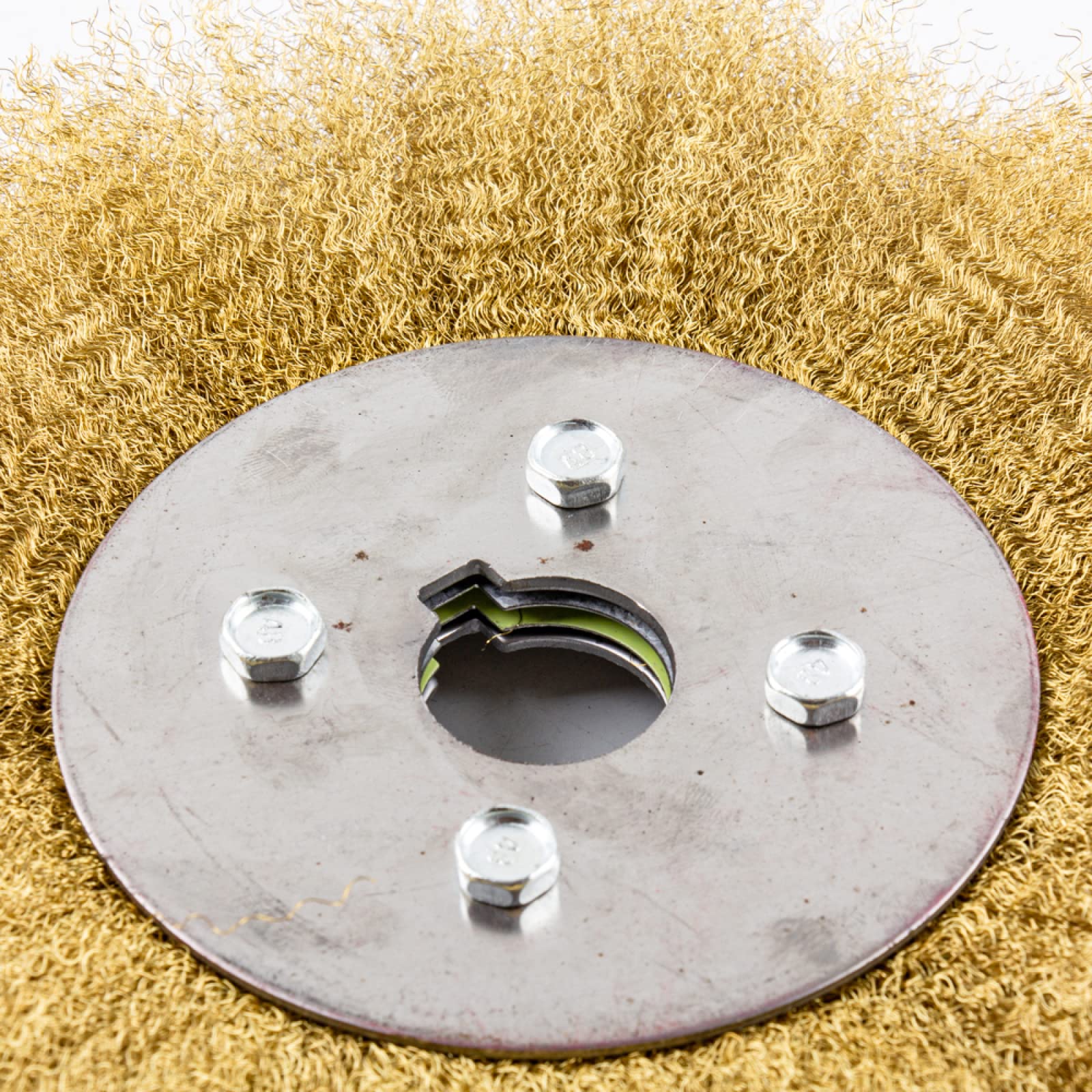 1 Stück 0,13 Mm Flache 7,6 Cm – 25,4 Cm Messingdrahtbürste Für Tischschleifer, Polierscheibe, Schleifwerkzeug, Metall, Entrosten Von Holz,250mmx32mm 1ST
