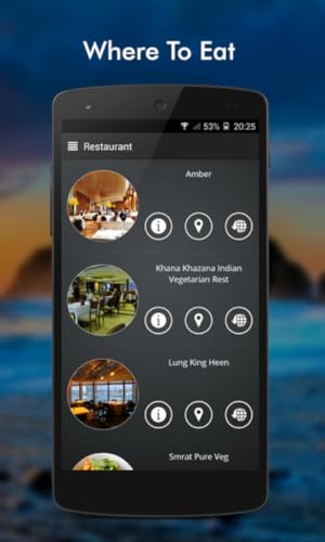 Hongkong City Guide Travel App