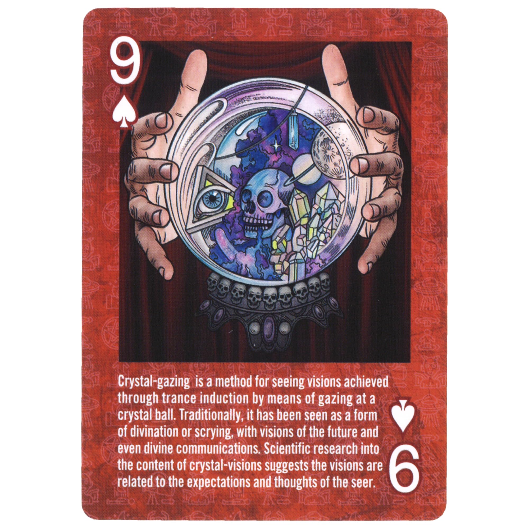 Paradise Cay Publications, Inc. Jeu de cartes - Jeu de 52 cartes standard (paranormal)