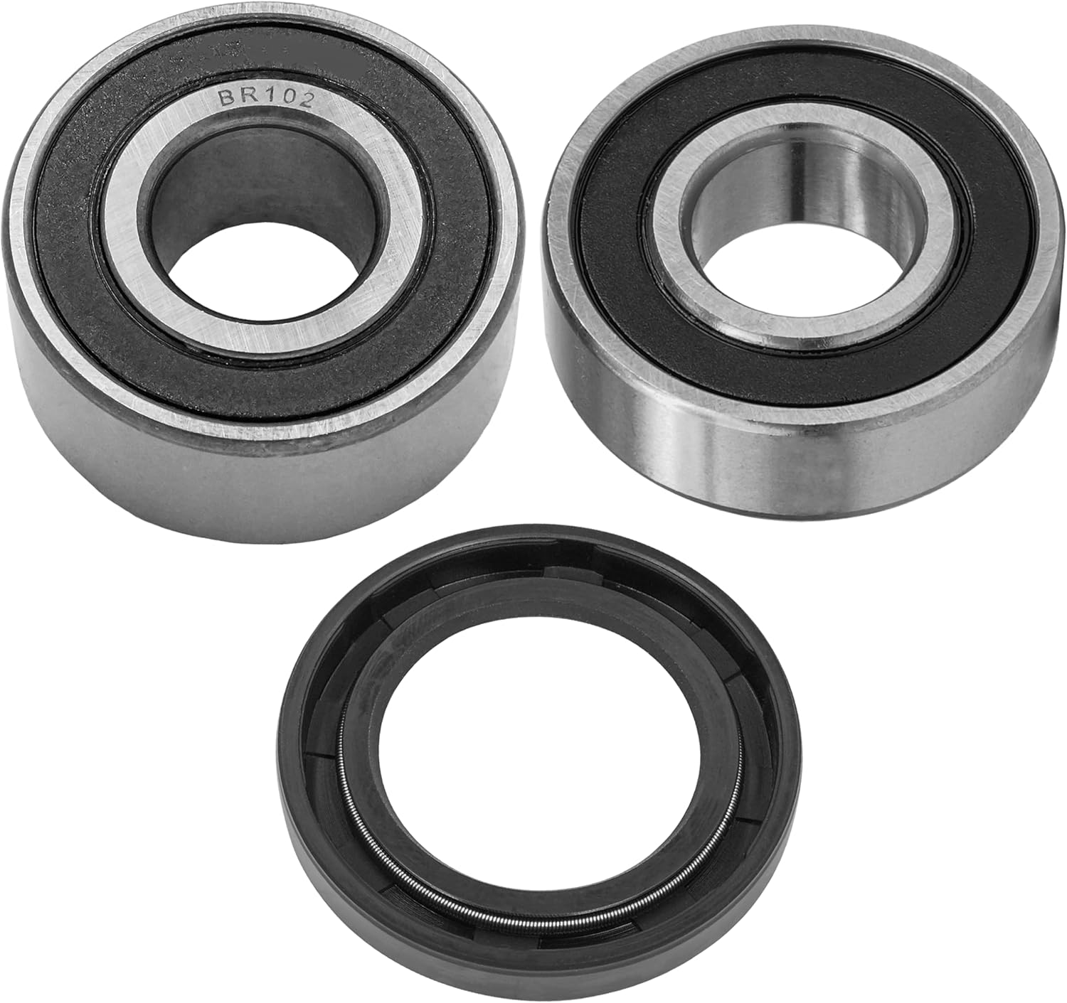 Caltric Rear Wheel Ball Bearings & Seal Kit Compatible with Honda Gl1500 Gl1500Se Goldwing Se 1990-2000