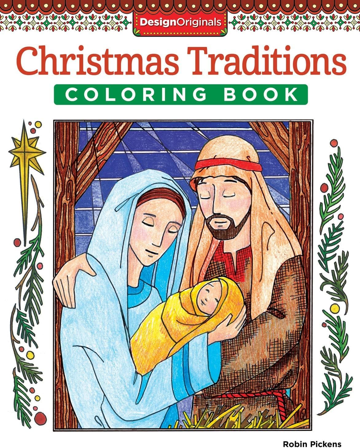 Christmas Traditions Coloring Book
