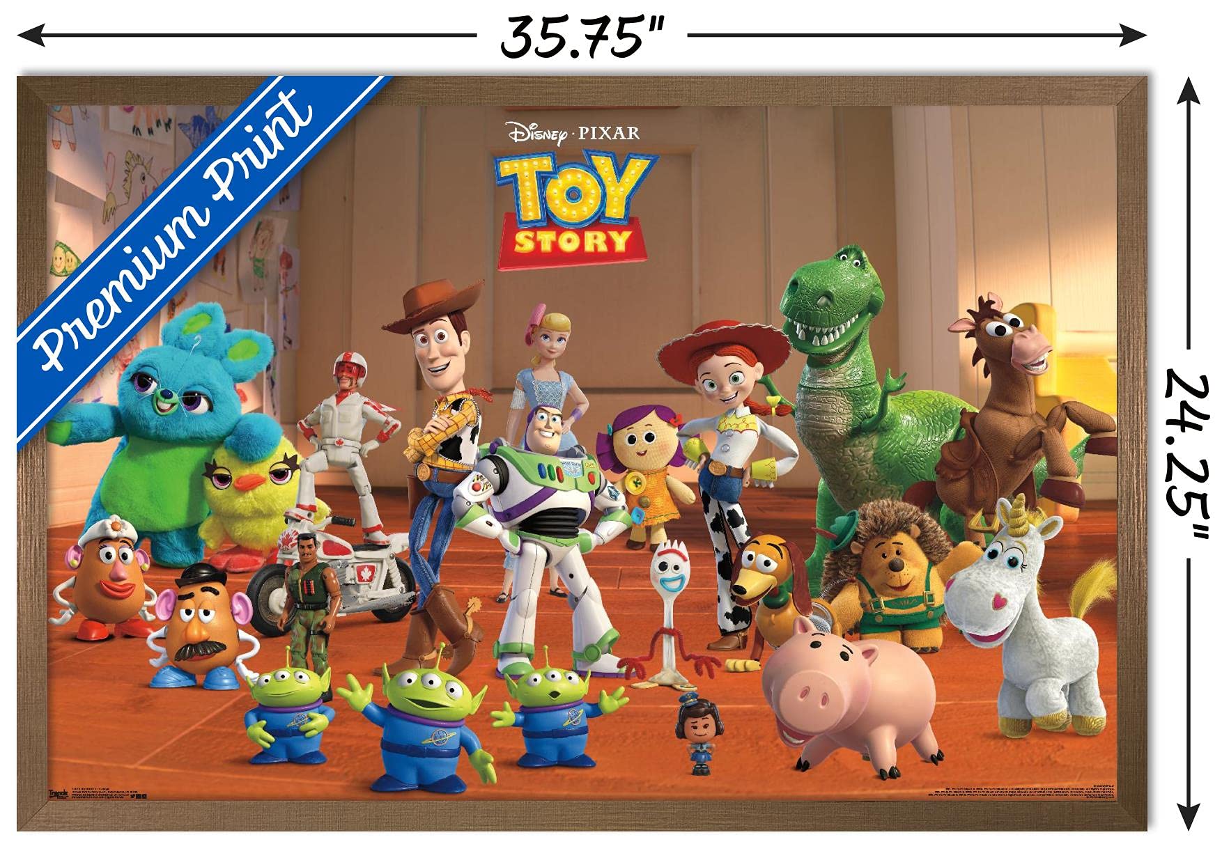 Amazon.com: Trends International Disney Pixar Toy Story 4