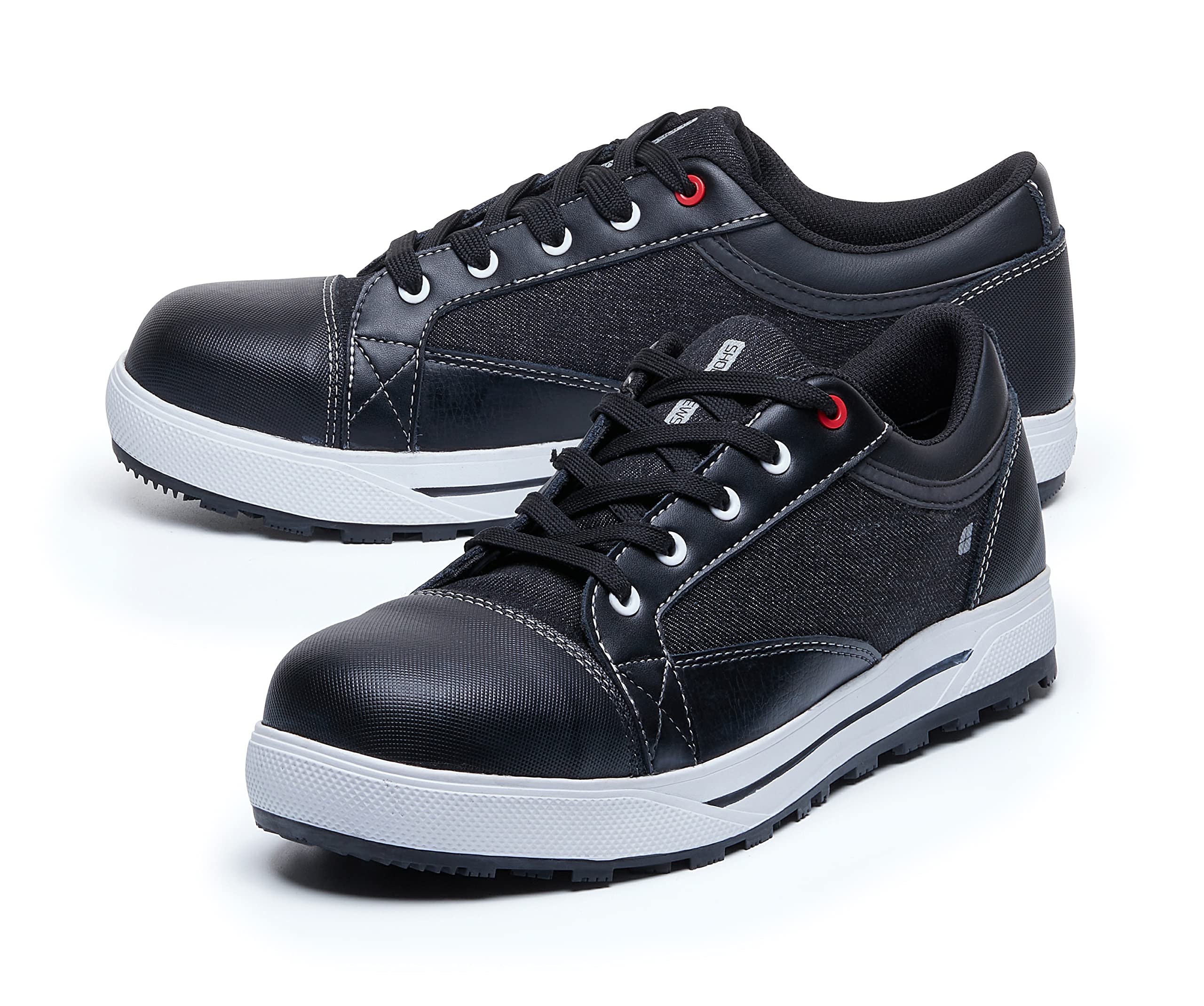 Shoes for Crews Fergus, Chaussures de Sécurité Hommes et Femmes avec Embout de Sécurité et Anti-Perforation, Chaussures de Travail S3 Imperméables
