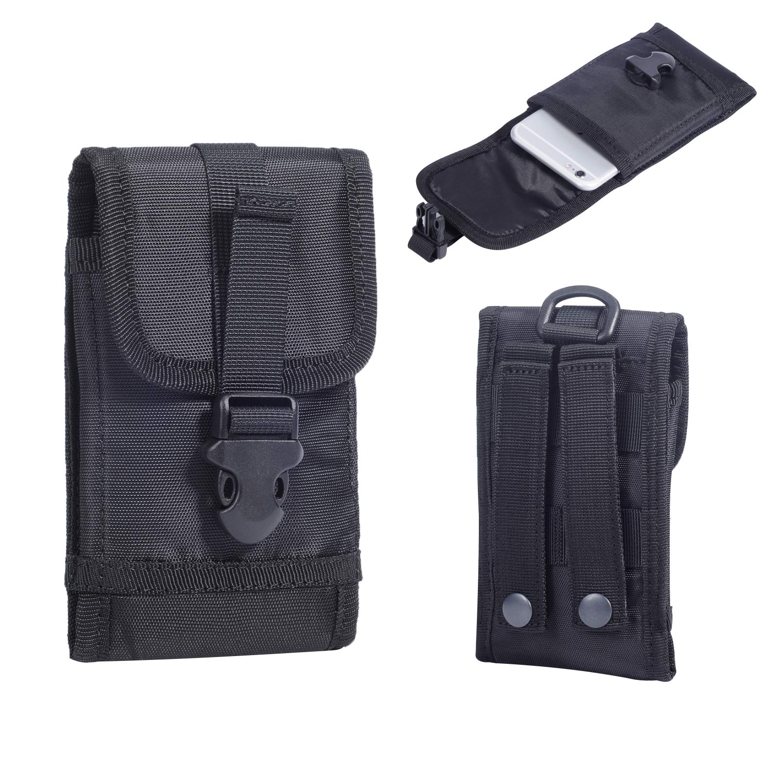 Moex Agility Case Per OnePlus 12 - Custodia Con Passante Cintura E Moschettone, Protezione 360° In Nylon