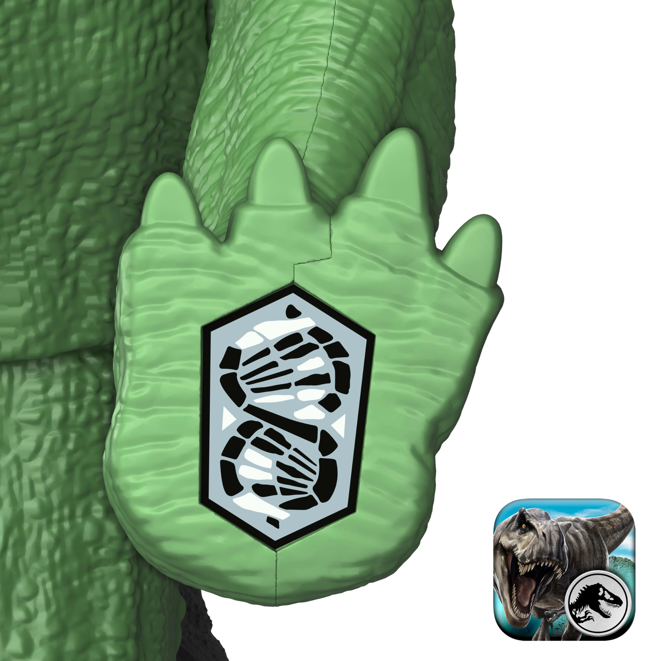 Mattel Jurassic World Grandes embestidas Estegosaurio Grande Juguete de Figura de Dinosaurio con 2 Funciones de Ataque y evolución, Juego Digital, JKL85